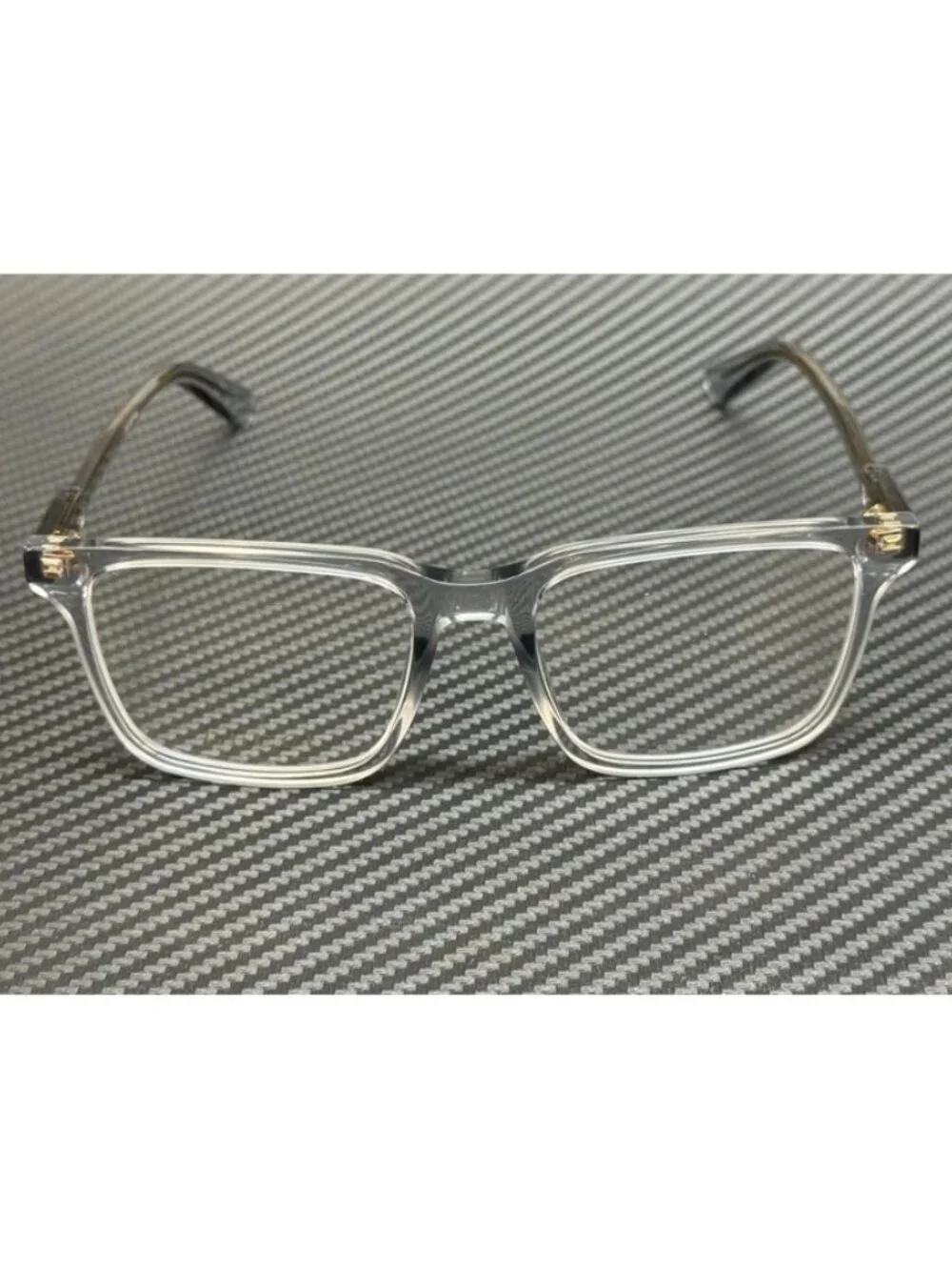 New Gucci Men  Light Blue Transparent Eyeglasses 55-19-145